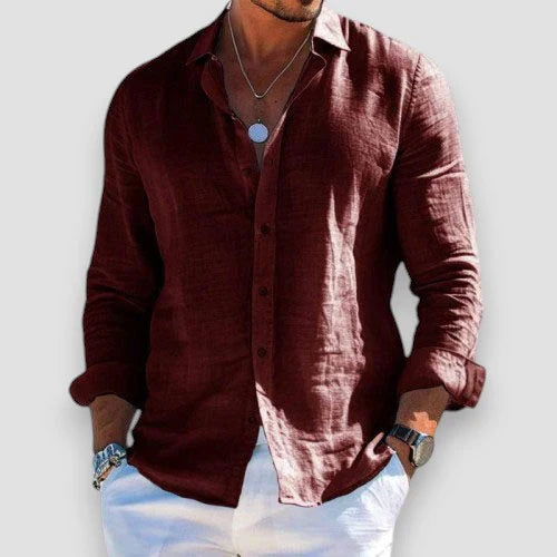 Fitted casual shirt